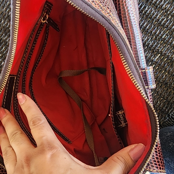 Dooney &bourke leather bag used - Picture 7 of 13